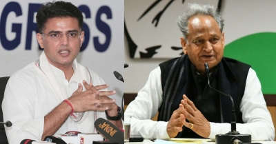 Gehlot launches veiled attack on Pilot for saying he wasn't invited to campaign in Jalore | Gehlot launches veiled attack on Pilot for saying he wasn't invited to campaign in Jalore