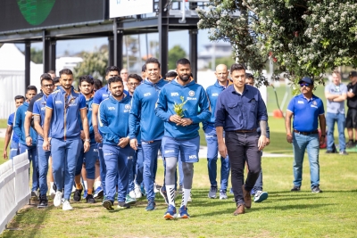 Indian cricket team receives traditional Maori welcome at Mount Maunganui ahead of 2nd T20I | Indian cricket team receives traditional Maori welcome at Mount Maunganui ahead of 2nd T20I