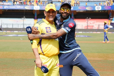 IPL 2022: Chennai Super Kings win toss, elect to bat first against Gujarat Titans | IPL 2022: Chennai Super Kings win toss, elect to bat first against Gujarat Titans
