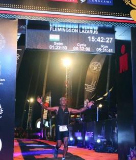 Meet Flemingson Lazarus, lone Indian who successfully finished IRONMAN 70.3 Egypt | Meet Flemingson Lazarus, lone Indian who successfully finished IRONMAN 70.3 Egypt