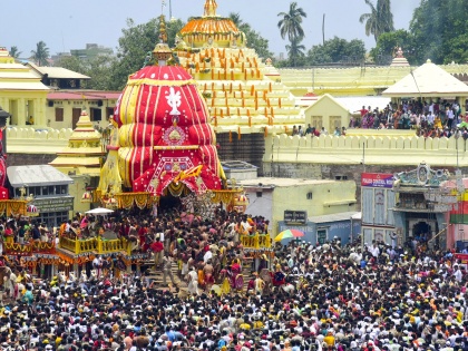 Rath Yatra 2023: Lord Jagannath, his siblings ascend chariots | Rath Yatra 2023: Lord Jagannath, his siblings ascend chariots