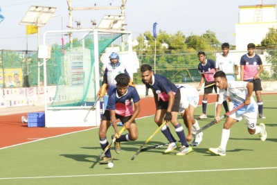Jr men's hockey nationals: Barde's brace helps Madhya Pradesh beat Bengal 7-2 | Jr men's hockey nationals: Barde's brace helps Madhya Pradesh beat Bengal 7-2