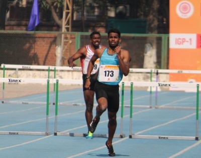 Ayyasamy endures shin pain to win 400m hurdles, eyes Olympics | Ayyasamy endures shin pain to win 400m hurdles, eyes Olympics
