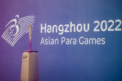 Torch unveiled for Asian Para Games Hangzhou 2022 | Torch unveiled for Asian Para Games Hangzhou 2022