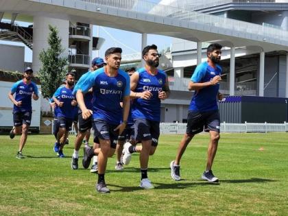 India begin training for rescheduled fifth Test against England | India begin training for rescheduled fifth Test against England
