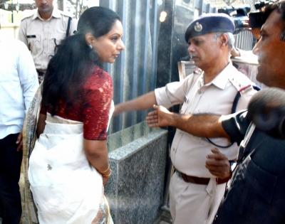 Kavitha submits bank & biz details to ED, says will communicate through email/legal aide | Kavitha submits bank & biz details to ED, says will communicate through email/legal aide Kavitha submits bank & biz details to ED, says will communicate through email/legal aide | Kavitha submits bank & biz details to ED, says will communicate through email/legal aide