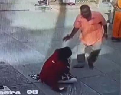 Woman dragged, beaten in temple in K'taka; video goes viral | Woman dragged, beaten in temple in K'taka; video goes viral