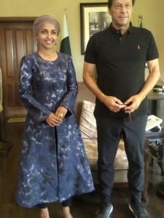 Pak govt threatens probe into Imran Khan's meeting with Ilhan Omar | Pak govt threatens probe into Imran Khan's meeting with Ilhan Omar Pak govt threatens probe into Imran Khan's meeting with Ilhan Omar | Pak govt threatens probe into Imran Khan's meeting with Ilhan Omar