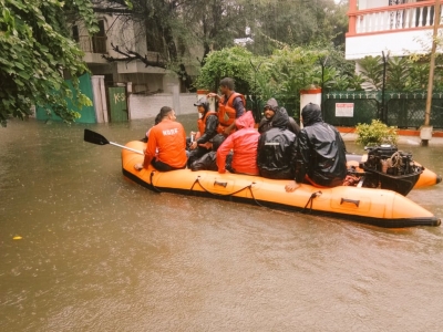 NDRF deploys 7 teams in Maharashtra in wake of heavy rains | NDRF deploys 7 teams in Maharashtra in wake of heavy rains