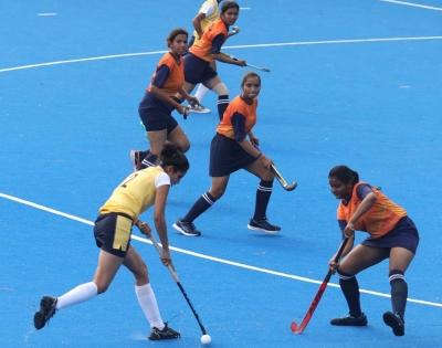 Women's hockey nationals: Anjali stars for Karnataka with four goals; U.P, Delhi win on opening day | Women's hockey nationals: Anjali stars for Karnataka with four goals; U.P, Delhi win on opening day
