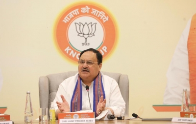 Nadda inaugurates state office of Nagaland BJP | Nadda inaugurates state office of Nagaland BJP