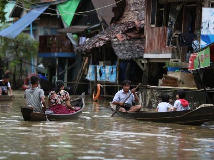Over 45,000 displaced as floods, landslides hit Myanmar | Over 45,000 displaced as floods, landslides hit Myanmar