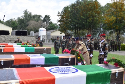 Tributes paid to soldiers killed in terror attack in Poonch | Tributes paid to soldiers killed in terror attack in Poonch