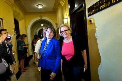 Democrat Amy Klobuchar ends White House bid | Democrat Amy Klobuchar ends White House bid