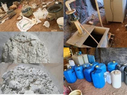 DRI busts makeshift lab manufacturing Alprazolam in Telangana | DRI busts makeshift lab manufacturing Alprazolam in Telangana