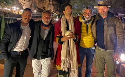 Ali Fazal shares pictures with Gerard Butler from the sets of 'Kandahar' | Ali Fazal shares pictures with Gerard Butler from the sets of 'Kandahar'