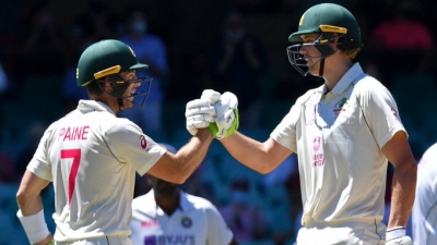 3rd Test: Aus declare at 312/6, set 407-run target for India | 3rd Test: Aus declare at 312/6, set 407-run target for India