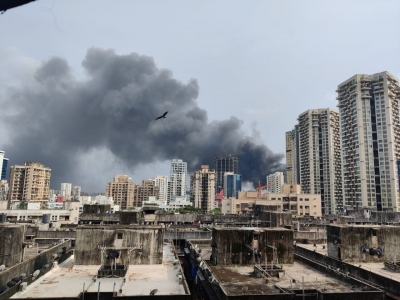 Fire guts film set in Mumbai's Andheri west, no casualties | Fire guts film set in Mumbai's Andheri west, no casualties
