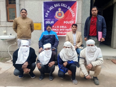 4 criminals evading trial held by police in Delhi's Dwarka | 4 criminals evading trial held by police in Delhi's Dwarka