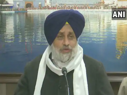 Don't link farmers' agitation with one religion or community: Sukhbir Singh Badal to PM Modi | Don't link farmers' agitation with one religion or community: Sukhbir Singh Badal to PM Modi