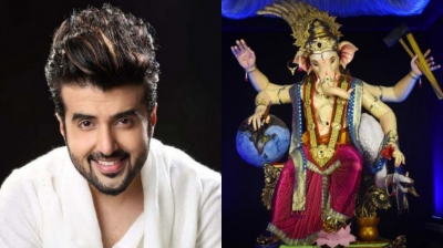 Manas Shah gives credit of his success to Ganpati's blessings | Manas Shah gives credit of his success to Ganpati's blessings