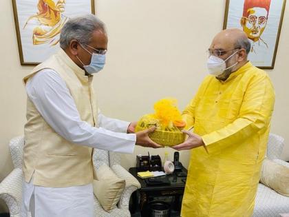 Baghel writes to Amit Shah, seeks approval for new, pending proposals for works in Naxal-affected areas | Baghel writes to Amit Shah, seeks approval for new, pending proposals for works in Naxal-affected areas Baghel writes to Amit Shah, seeks approval for new, pending proposals for works in Naxal-affected areas | Baghel writes to Amit Shah, seeks approval for new, pending proposals for works in Naxal-affected areas