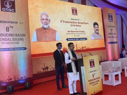 Dharmendra Pradhan dedicates Bengal's first oil and gas reserve to nation | Dharmendra Pradhan dedicates Bengal's first oil and gas reserve to nation