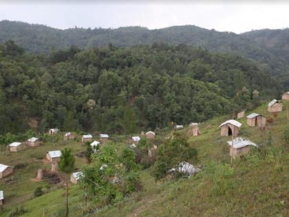 Manipur village set up quarantine bamboo huts for returnees | Manipur village set up quarantine bamboo huts for returnees