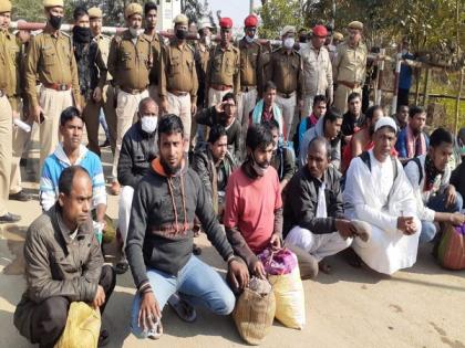 India deports 22 Bangladeshi nationals through Assam's Sutarkandi border checkpoint | India deports 22 Bangladeshi nationals through Assam's Sutarkandi border checkpoint