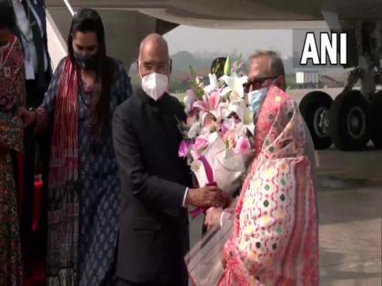 President Kovind arrives in Dhaka to attend Bangladesh's 50th Victory Day celebrations as guest of honour | President Kovind arrives in Dhaka to attend Bangladesh's 50th Victory Day celebrations as guest of honour President Kovind arrives in Dhaka to attend Bangladesh's 50th Victory Day celebrations as guest of honour | President Kovind arrives in Dhaka to attend Bangladesh's 50th Victory Day celebrations as guest of honour