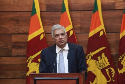 Ranil Wickremesinghe sworn-in as interim President of Sri Lanka | Ranil Wickremesinghe sworn-in as interim President of Sri Lanka