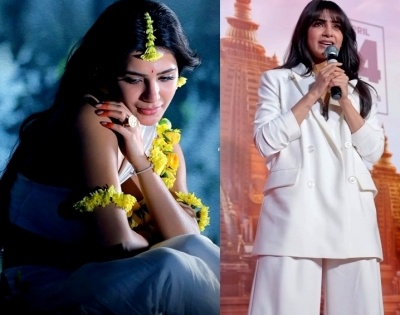 Samantha responds to netizens commenting on her Hindi at 'Shaakuntalam' event | Samantha responds to netizens commenting on her Hindi at 'Shaakuntalam' event