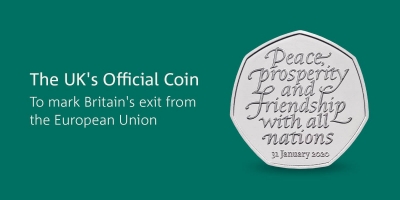 UK unveils new 50p Brexit coin | UK unveils new 50p Brexit coin