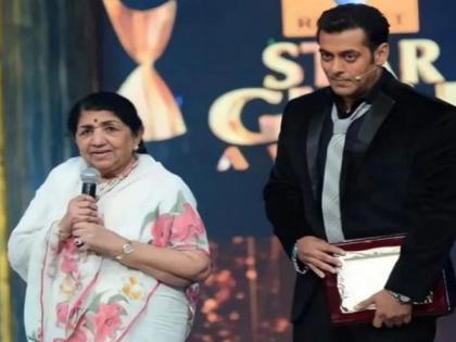 Salman Khan sings 'Lag Jaa Gale' in emotional tribute to Lata Mangeshkar | Salman Khan sings 'Lag Jaa Gale' in emotional tribute to Lata Mangeshkar