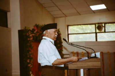 RSS chief in Guwahati, to meet pracharaks of 7 NE states | RSS chief in Guwahati, to meet pracharaks of 7 NE states