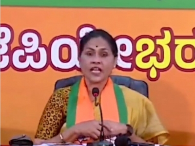 One of the BJP workers will become K'taka CM, says Shobha Karandlaje | One of the BJP workers will become K'taka CM, says Shobha Karandlaje