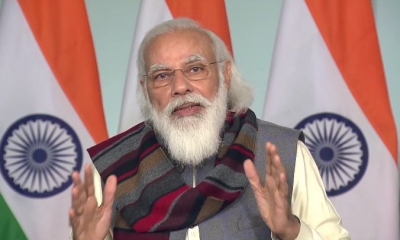Modi flays Oppn: Shooting from farmers' shoulders on agri laws | Modi flays Oppn: Shooting from farmers' shoulders on agri laws Modi flays Oppn: Shooting from farmers' shoulders on agri laws | Modi flays Oppn: Shooting from farmers' shoulders on agri laws
