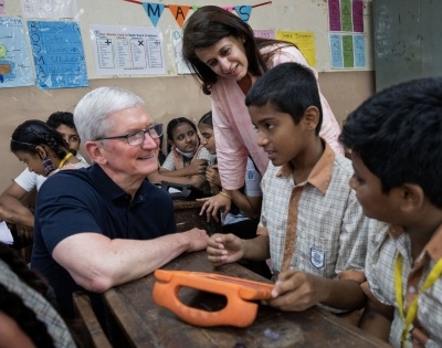 'I wish more Indian kids, including girls, learn coding early,' says Tim Cook | 'I wish more Indian kids, including girls, learn coding early,' says Tim Cook