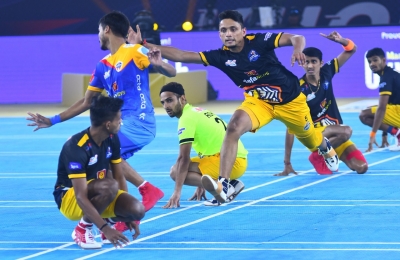 Ultimate Kho Kho: Das helps Gujarat Giants beat Chennai Quick Guns, consolidate Top-2 position | Ultimate Kho Kho: Das helps Gujarat Giants beat Chennai Quick Guns, consolidate Top-2 position