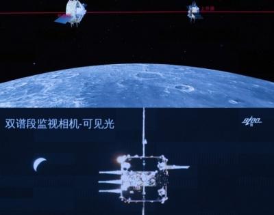 China completes 1st spacecraft rendezvous, docks in lunar orbit | China completes 1st spacecraft rendezvous, docks in lunar orbit