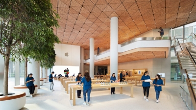 Apple previews its 1st retail store in India, Tim Cook 'excited' to build more | Apple previews its 1st retail store in India, Tim Cook 'excited' to build more