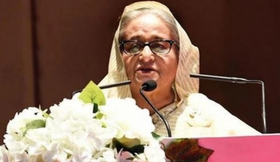Hasina asks people to choose between peaceful life or BNP-Jamat alliance's mischief | Hasina asks people to choose between peaceful life or BNP-Jamat alliance's mischief