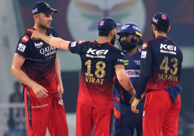 'That's a sweet win boys': Kohli applauds team as RCB's thrilling win in Lucknow sets dressing room on fire | 'That's a sweet win boys': Kohli applauds team as RCB's thrilling win in Lucknow sets dressing room on fire