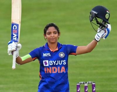 Harmanpreet, Richa, Radha advance in latest ICC women's T20I rankings | Harmanpreet, Richa, Radha advance in latest ICC women's T20I rankings Harmanpreet, Richa, Radha advance in latest ICC women's T20I rankings | Harmanpreet, Richa, Radha advance in latest ICC women's T20I rankings