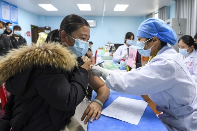 Over 3.1 bn Covid-19 vaccine doses administered in Chinese mainland | Over 3.1 bn Covid-19 vaccine doses administered in Chinese mainland
