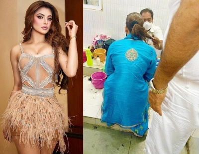 Urvashi Rautela 'chops off hair' in support of Iranian women | Urvashi Rautela 'chops off hair' in support of Iranian women