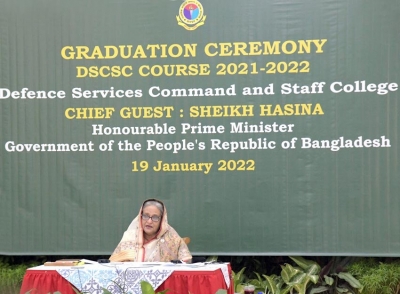B'desh brightened its image by curbing terrorism: Hasina | B'desh brightened its image by curbing terrorism: Hasina