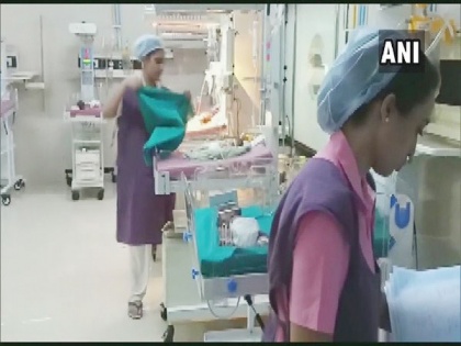 Maharashtra: Nashik civil hospital uses colour-coded bedsheets to protect newborns from infection | Maharashtra: Nashik civil hospital uses colour-coded bedsheets to protect newborns from infection