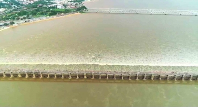 Flood waters recede in Krishna river | Flood waters recede in Krishna river