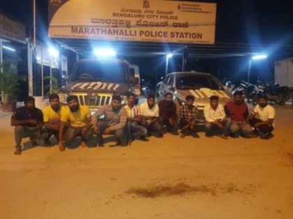 CCB arrests 11 including 2 rowdy persons in Bengaluru, sharp weapons seized | CCB arrests 11 including 2 rowdy persons in Bengaluru, sharp weapons seized